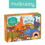 MUDPUPPY puzzle obserwacyjne Park Dinozaurów 2+