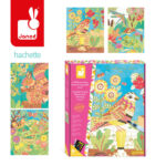 JANOD zestaw kreatywny Złote kontury Ogród 6+