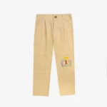 BOBO CHOSES spodnie Happy Mask Chino Light Yellow