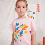 BOBO CHOSES niemowlęca koszulka Fireworks