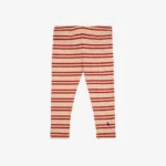 BOBO CHOSES niemowlęce legginsy Red Stripes