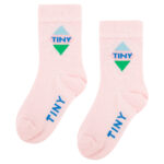 TINY COTTONS skarpetki Triangle Tiny Soft Pink