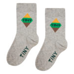 TINY COTTONS skarpetki Triangle Tiny Grey Melange
