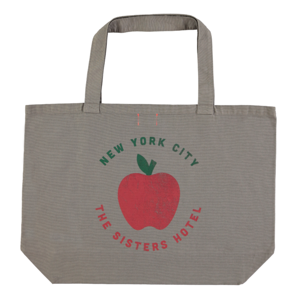SISTERS DEPARTMENT torba XL Red Apple Grey