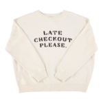 SISTERS DEPARTMENT bluza Late Check Out Ecru
