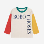 BOBO CHOSES koszulka longsleeve Square Color Block