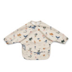 LIEWOOD Merle śliniak z nadrukiem piaskowy