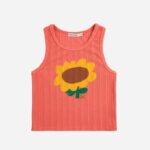 Bobo Choses Tank top ze słonecznikiem