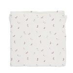 Baby Bites Pieluszka muślinowa 120 x 120 cm Socks White