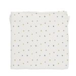 Baby Bites Pieluszka muślinowa 120 x 120 cm Flies White