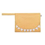 Baby Bites Przewijak podróżny Shark Mustard