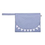 Baby Bites Przewijak podróżny Shark Slate Blue