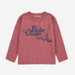 BOBO CHOSES bordowy longsleve dominos