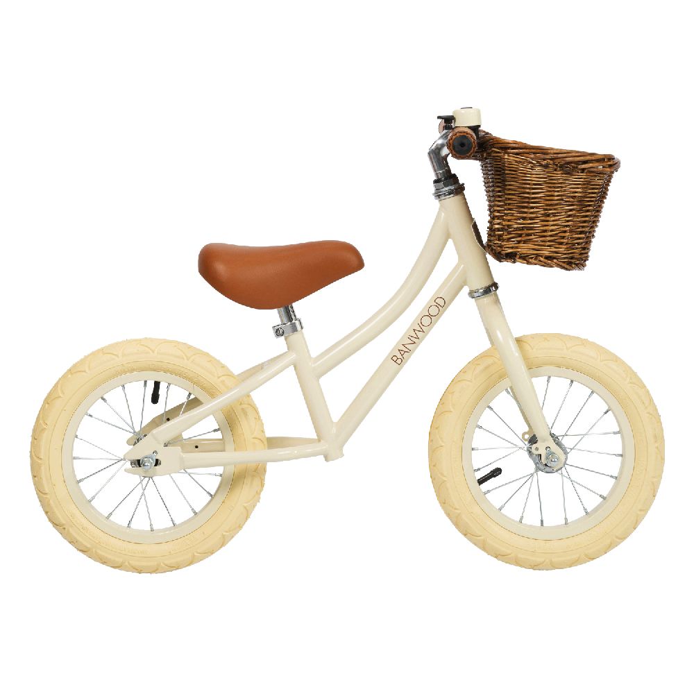 BW-F1G-CREAM Banwood FIRST GO! rowerek biegowy cream - obrazek 1