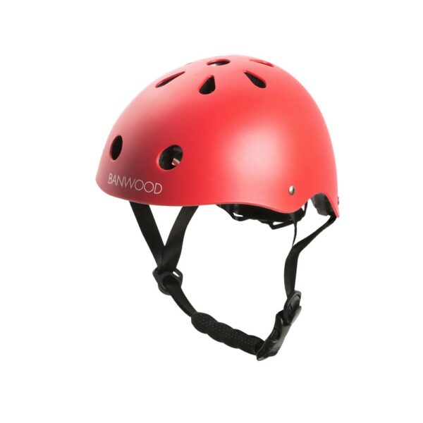 Banwood dziecięcy kask rowerowy red