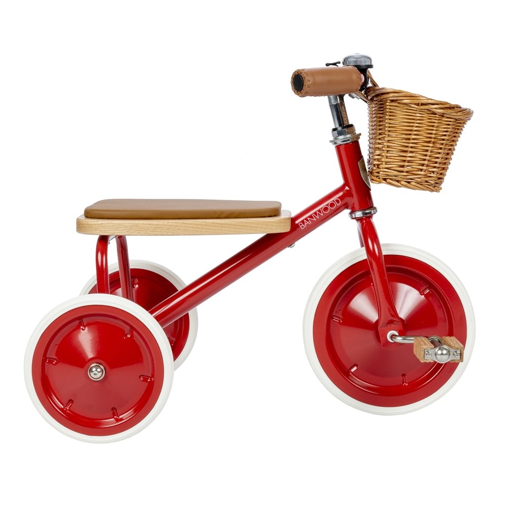 BW-TRIKE-RED Banwood Rowerek trójkołowy Trike Red - obrazek 1