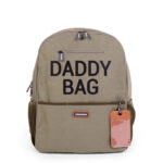 Childhome Plecak Daddy bag Kanwas Khaki