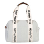 Childhome Torba do wózka Mommy Club Signature Off White