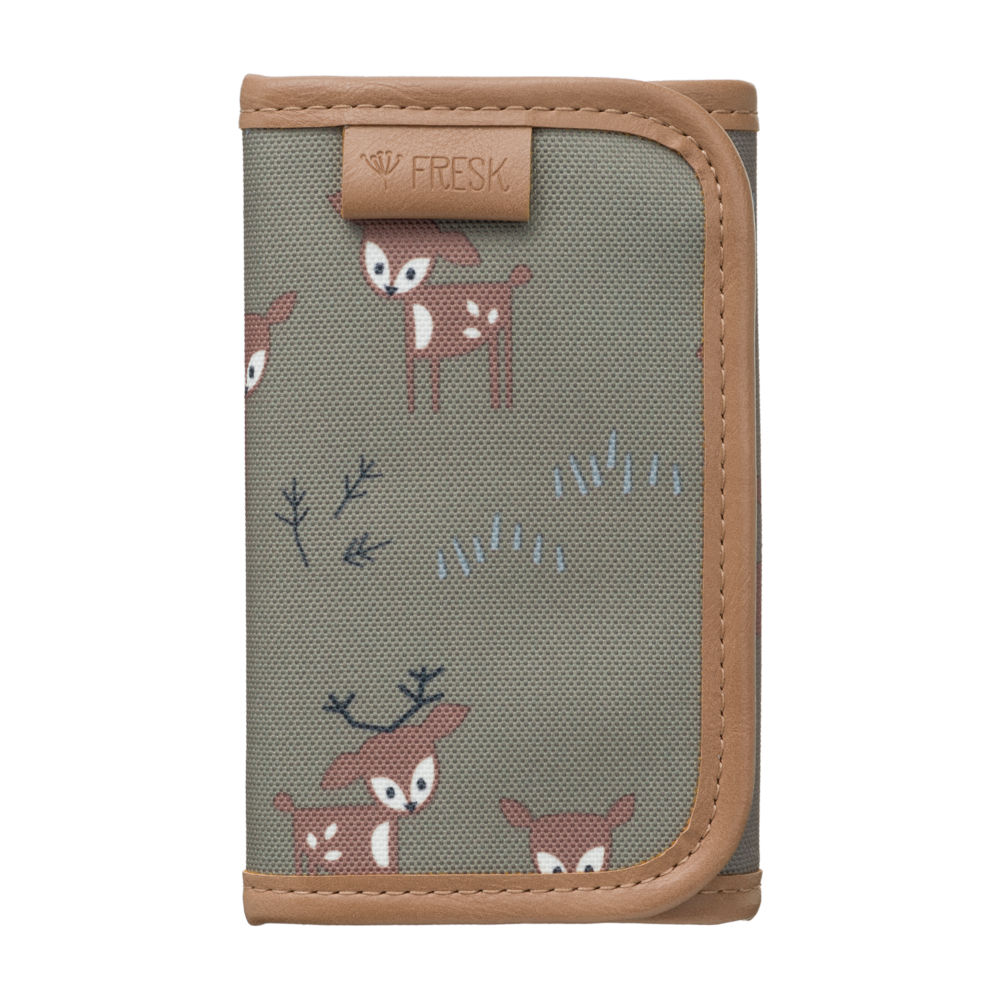 FB540-81 Fresk Portfel na rzep Jelonek Olive - obrazek 1