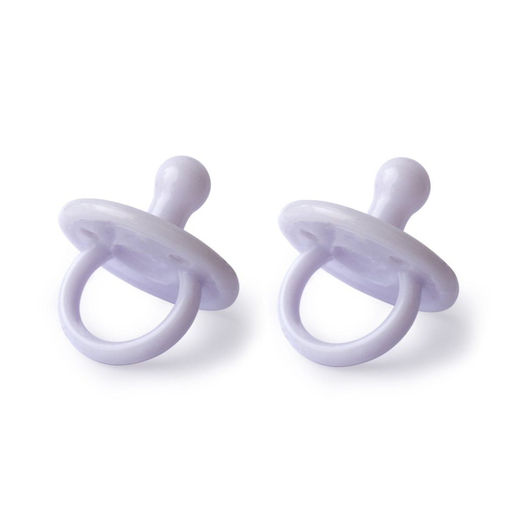 FI-01669 Filibabba Smoczki silikonowe 2 szt. 0m+ Fresh violet - obrazek 1