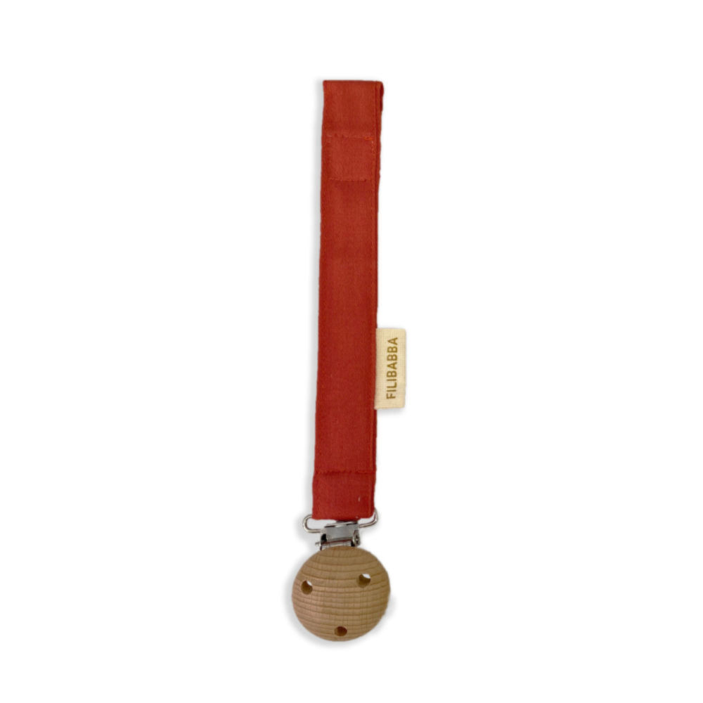 FI-01842 Filibabba Zawieszka do smoczka na rzep Baked - obrazek 1