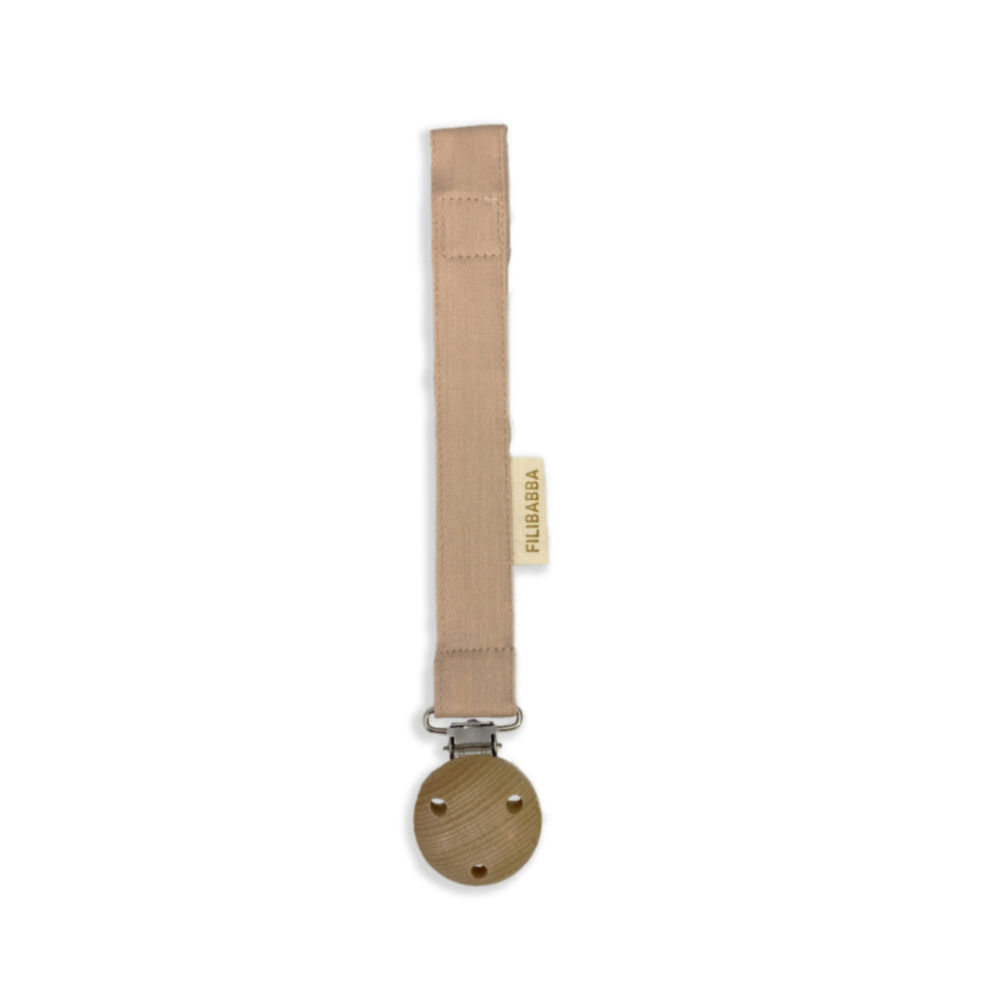 FI-01843 Filibabba Zawieszka do smoczka na rzep Blush - obrazek 1