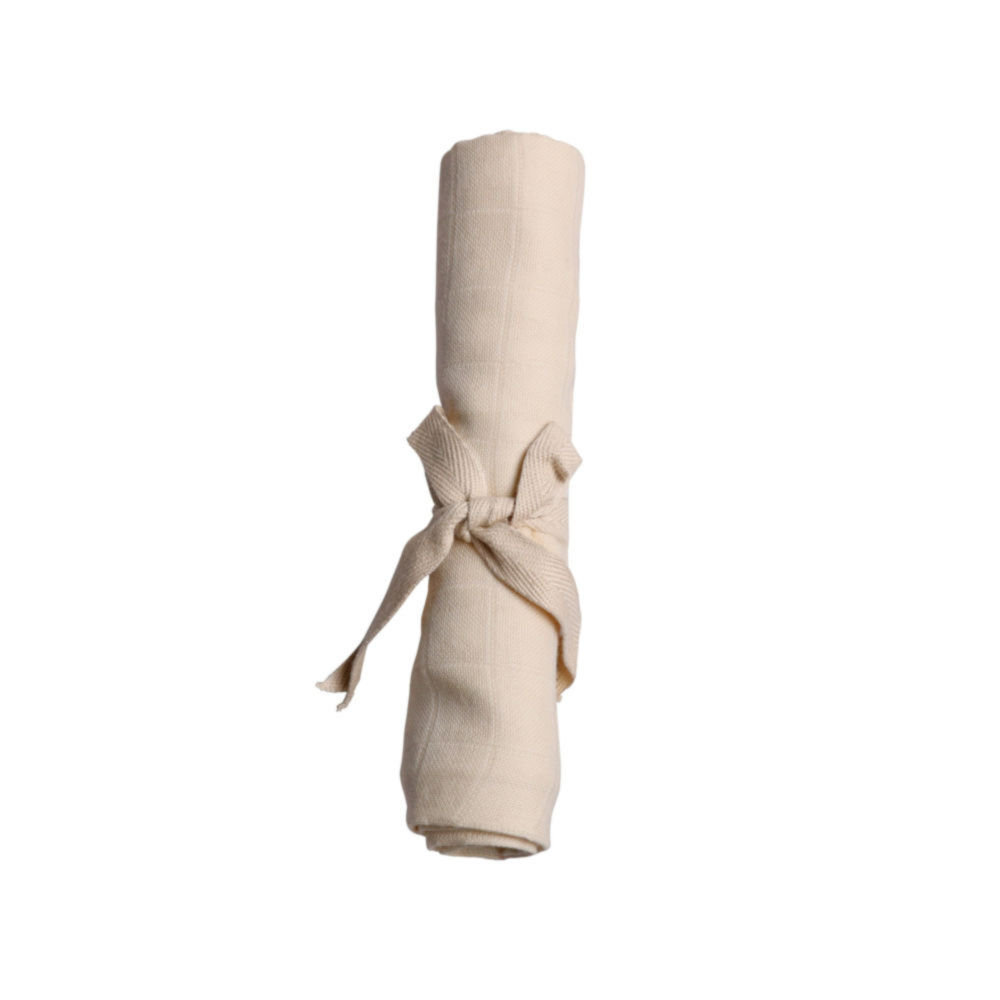 FI-01915 Filibabba Pieluszka muślinowa 65 x 65 cm Pinkish White - obrazek 1