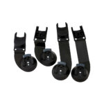 Bumbleride Zestaw adapterów do fotelików Maxi Cosi, Cybex, Clek & Nuna - wózek Indie Twin